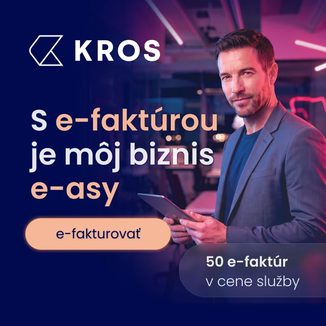 KROS e-faktúra – S e-faktúrou je môj biznis e-asy